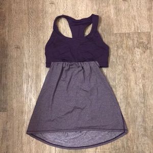 Lululemon built in bra tank Sz 6